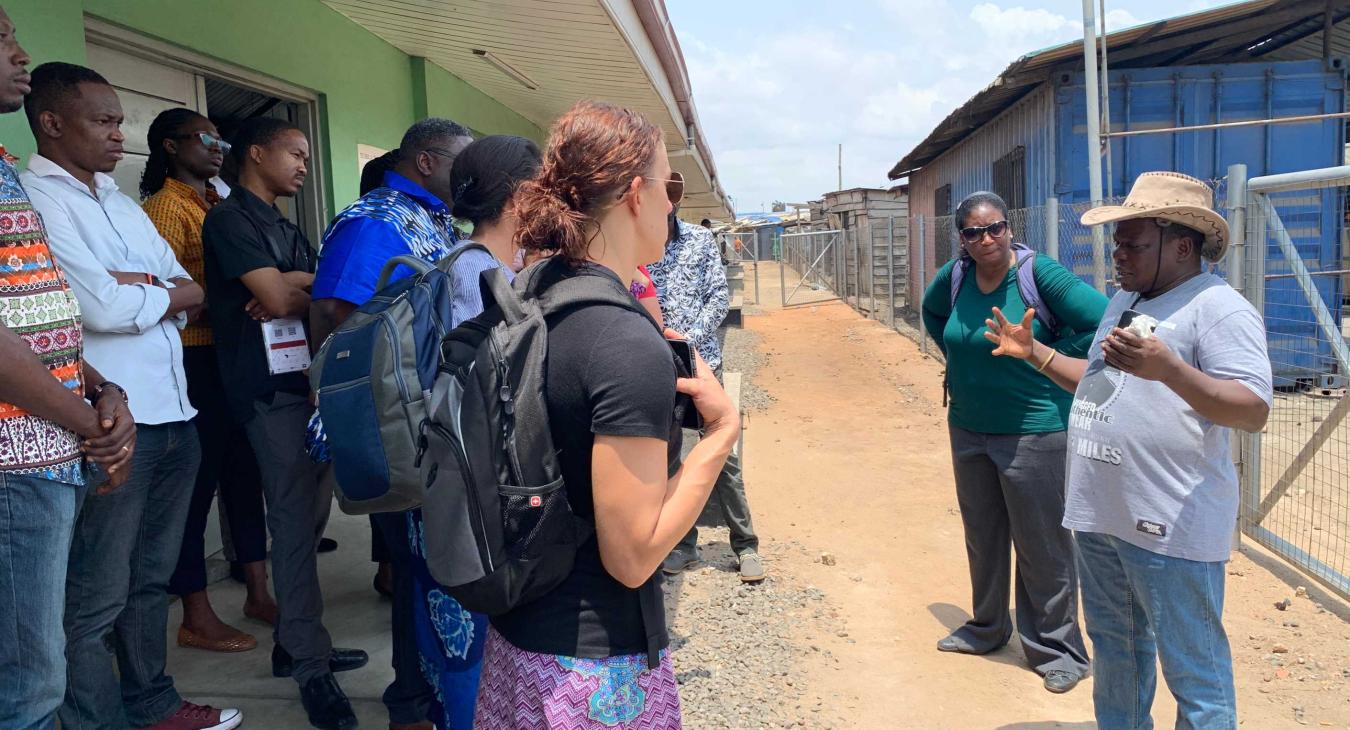 H3Africa Delegates Tour Agbogbloshie E-Waste Site