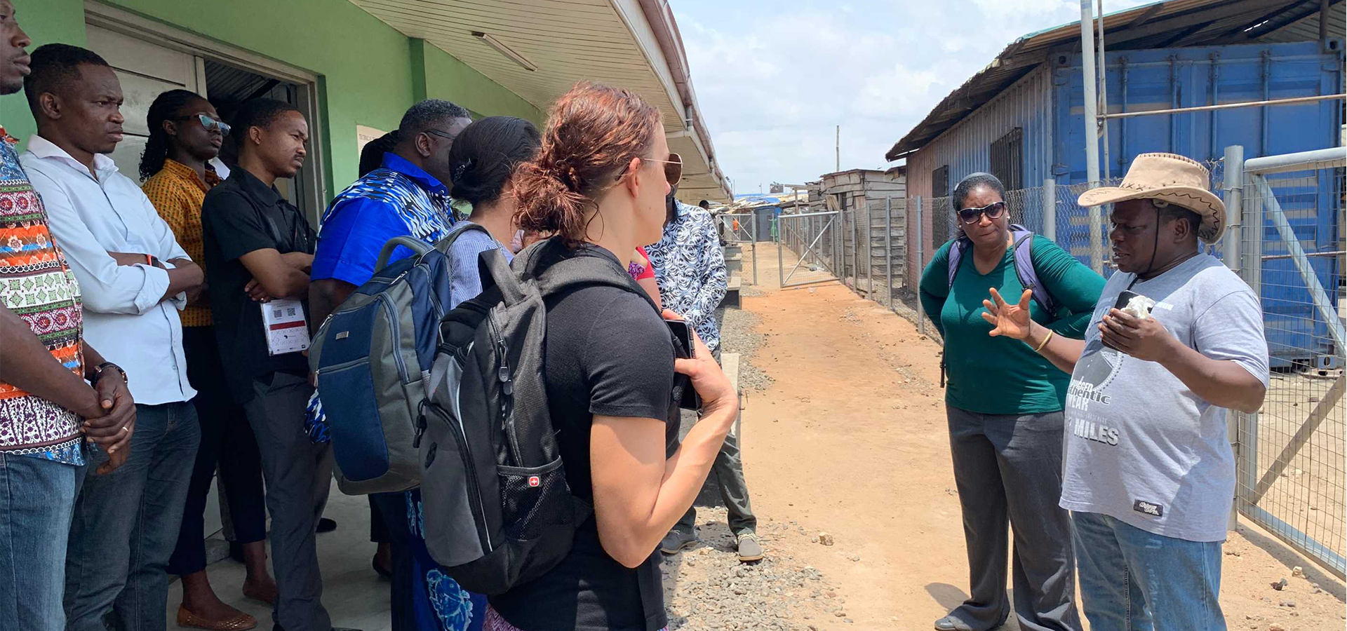 H3Africa Delegates Tour Agbogbloshie E-Waste Site